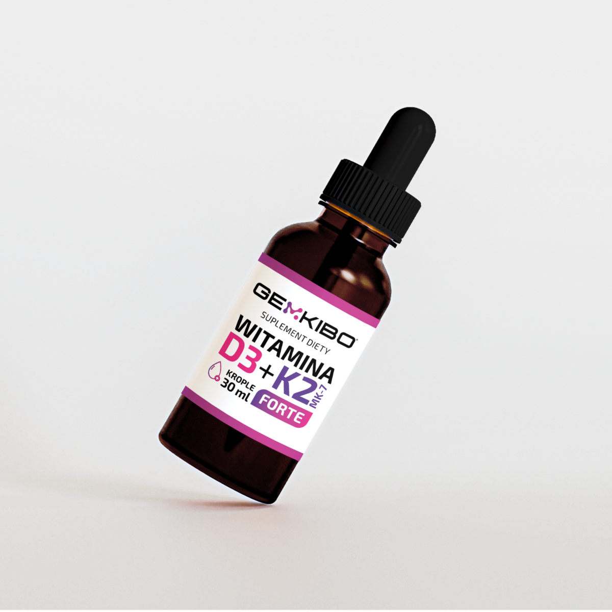 Witamina D3 + K2 MK-7 Forte - krople 30ml