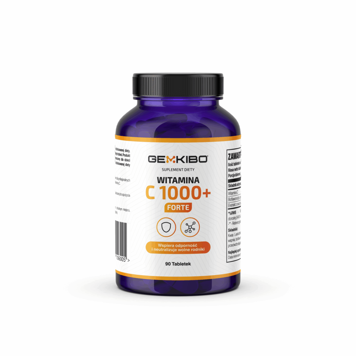 Witamina C 1000+ Forte - 90 tabletek